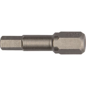 Бита HEX 4х25 мм Cr-Mo сталь 2 шт Kraftool 26127-4-25-2