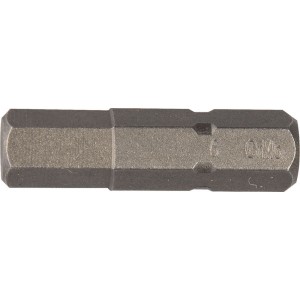 Бита HEX 6х25 мм Cr-Mo сталь 2 шт Kraftool 26127-6-25-2