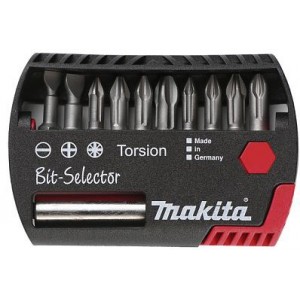 Набор бит 10 предметов для шуруповерта MAKITA P-16782