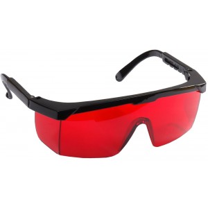 Очки защитные открытые с регулируемыми красные Stayer 2-110457
