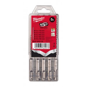 Набор буров SDS plus M2 SET 5 штук Milwaukee 4932352338