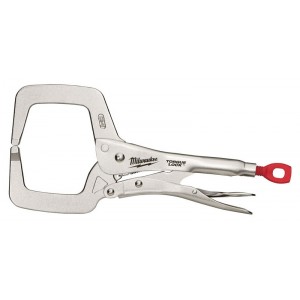 Зажим ручной 280 мм + Locking c-clamp точечный Milwaukee 48223531