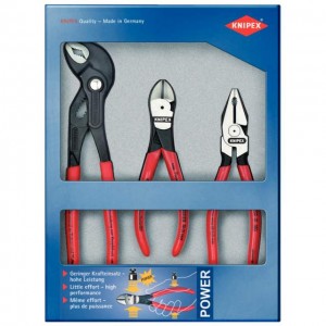 Набор инструментов 3 предмета силовой KNIPEX KN-002010
