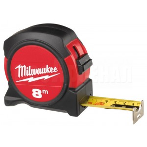 Рулетка 8 м х 27 мм без магнита Milwaukee 48225708