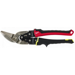 Ножницы по металлу 260 мм изогнутые прямой рез Milwaukee 48224032