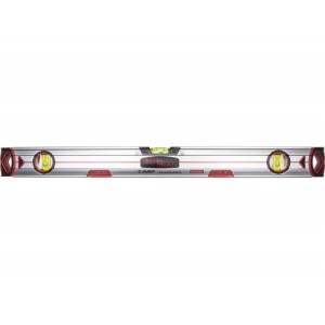 Уровень 600 мм магнитный коробчатый усиленный из алюминия Зубр 34595-060-M
