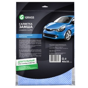 Салфетка замша перфорированная 40 х 55 см GRASS IT-0321