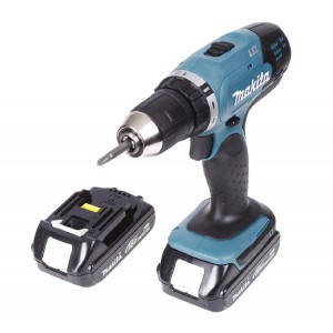 Дрель-шуруповерт аккумуляторная MAKITA ударная DHP453RFE