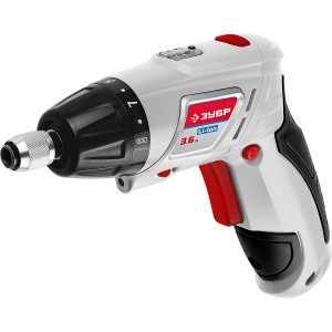 Отвертка аккумуляторная Зубр ЗО-3.6-ЛИ