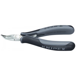Плоскогубцы для электроники 115 мм изогнутые KNIPEX KN-3542115ESD
