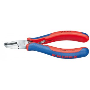 Бокорезы для электроники торцевые 120 мм изогнутые KNIPEX KN-6472120