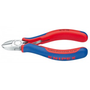 Бокорезы для электромеханика 125 мм прямые KNIPEX KN-7612125