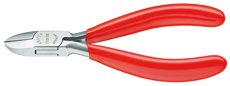 Бокорезы для электроники 115 мм прямые KNIPEX KN-7701115