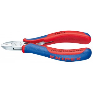 Бокорезы для электроники 130 мм прямые KNIPEX KN-7702130