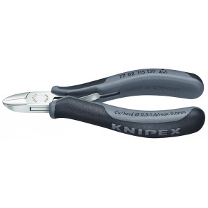 Бокорезы для электроники 115 мм прямые KNIPEX KN-7702115ESD