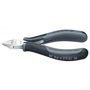 Бокорезы для электроники 115 мм прямые KNIPEX KN-7732115ESD