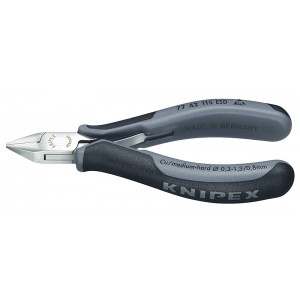 Бокорезы для электроники 115 мм прямые KNIPEX KN-7742115ESD