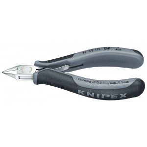 Бокорезы для электроники 115 мм прямые KNIPEX KN-7752115ESD