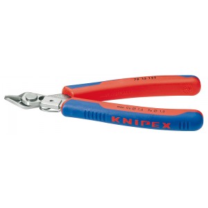 Бокорезы для электроники прецизионные 125 мм прямые KNIPEX KN-7813125