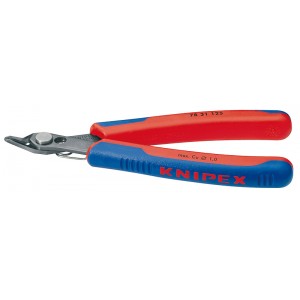 Бокорезы для электроники прецизионные 125 мм прямые KNIPEX KN-7831125