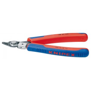 Бокорезы для электроники прецизионные 125 мм прямые KNIPEX KN-7841125