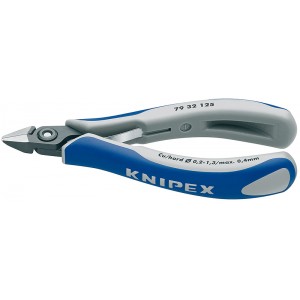 Бокорезы для электроники прецизионные 125 мм прямые KNIPEX KN-7932125