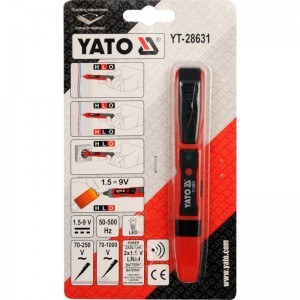 Отвертка-индикатор звуковая YATO YT-28631