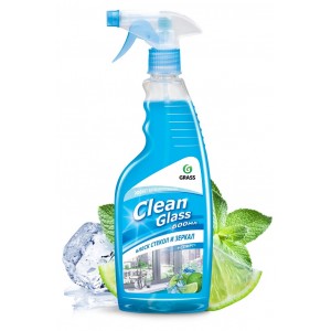 Очиститель стекол Clean Glass голубая лагуна 0.6 л GRASS 125247