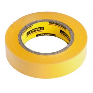 Изолента ПВХ 15 мм х 10 м желтая Stayer 12292-Y-15-10