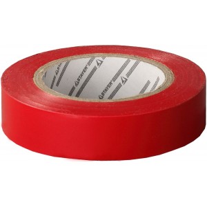 Изолента ПВХ 15 мм х 10 м красная Stayer 12292-R-15-10
