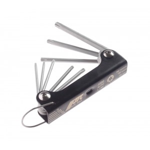 Набор шестигранных ключей TORX T9-T40 раскладной 8 шт JTC-3502