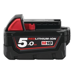 Аккумулятор М18 В5 5.0 Ач REDLITHIUM-ION Milwaukee 4932430483