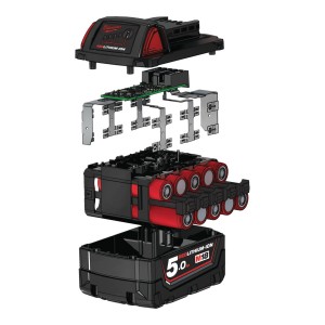 Аккумулятор М18 В5 5.0 Ач REDLITHIUM-ION Milwaukee 4932430483