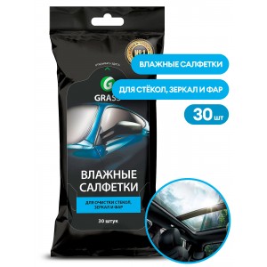 Салфетка влажная для стекол зеркал и фар GRASS IT-0313