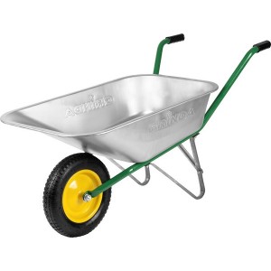 Тачка садовая одноколесноая 80 л 100 кг Grinda 422399_z01