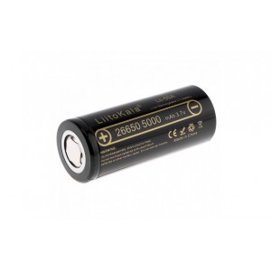 Аккумулятор 26650 5000 mAh 3,7 V черный LiitoKala Lii-50A