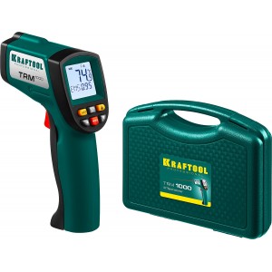Пирометр инфракрасный TRM-1000 -50°С +950°С Kraftool 45703-950