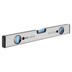 Уровень пузырьковый U3040 400 мм 3 глазка RGK 751995