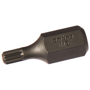 Бита вставка 10 мм M5 30 мм SPLINE Ombra 531705
