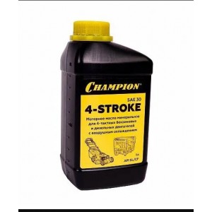 Масло для 4-тактных двигателей минеральное SAE 30 1 л Champion 952852