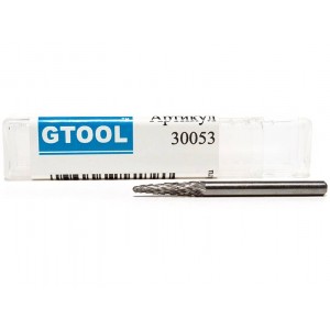 Борфреза L3х13х3х50 мм конус для гравера GTOOL 30053