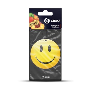 Ароматизатор картонный Smile персик GRASS ST-0398