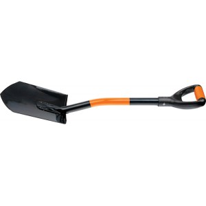 Лопата саперная 190 х 290 х 840 мм заостренная STELS 61401