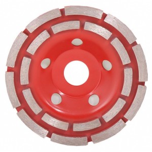 Чашка алмазная двухрядная 125 х 22.2 Segment 125 Trio-Diamond TCW153