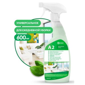 Средство для ежедневной уборки 600 мл А2 APARTMENT  GRASS 125258