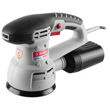 Шлифмашина эксцентриковая Зубр ЗОШМ-450-125