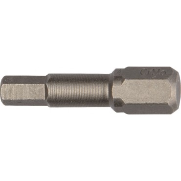 Бита HEX 4х25 мм Cr-Mo сталь 2 шт Kraftool 26127-4-25-2