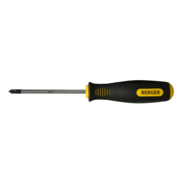 Отвертка крестовая PH3 х 150 мм BERGER BG-SD150PH3/BG1049