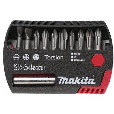 Набор бит 10 предметов для шуруповерта MAKITA P-16782
