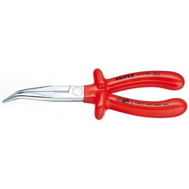 Длинногубцы 200 мм диэлектрические изогнутые KNIPEX KN-2627200